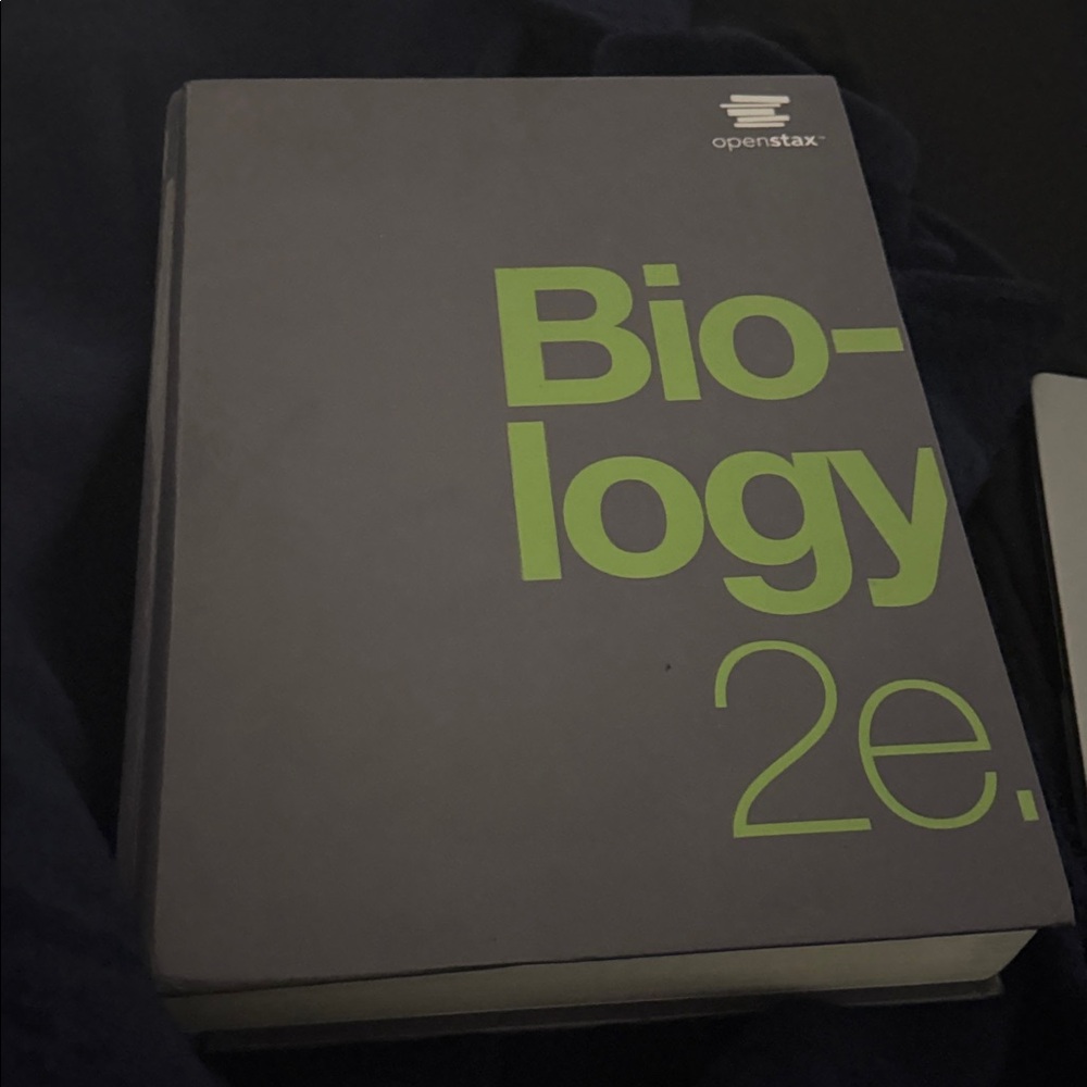 Biology 2e OpenStax Textbook